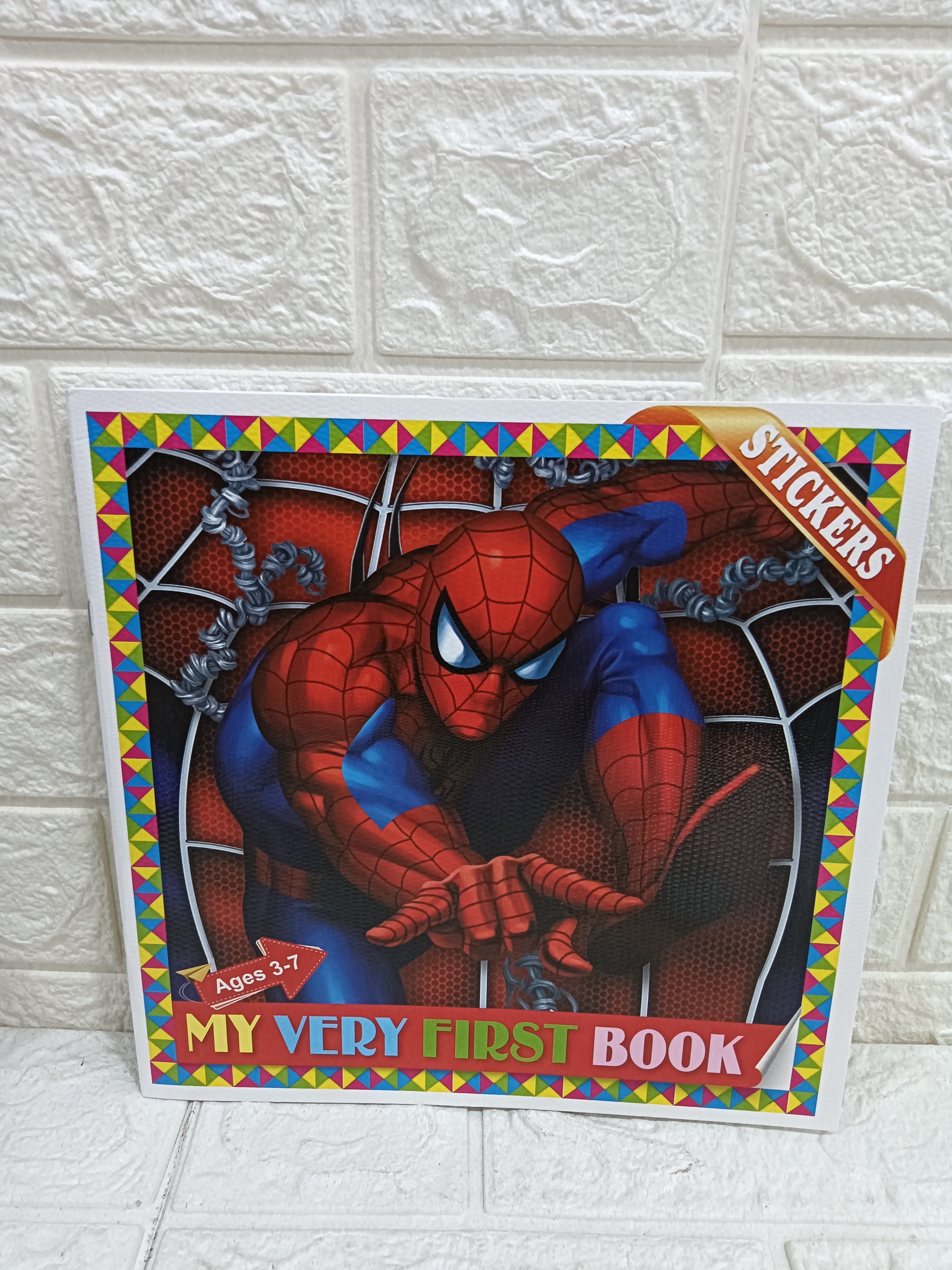 Colouring Book with Stickers for All Ages